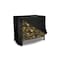 Eevelle Meridian Log Rack Cover, Black, 48 in L x 24 in W x 42 in H MDLRS-BLK - alternate 1